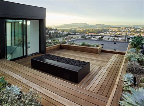 20 Modern Rooftop Deck Design Ide Terpopuler