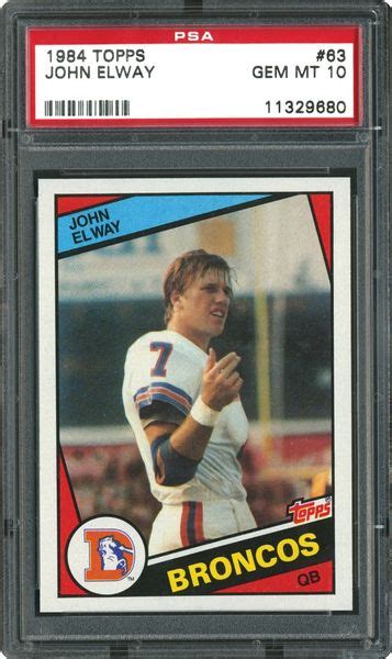 Buy basketball cards price guide online to get latest and accurate basketball cards values from different manufacturers like panini, topps, and more at beckett.com. 1984 Topps John Elway | PSA CardFacts®