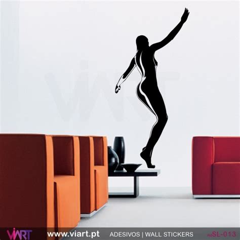 Sexy Silhouette 1 Wall Stickers Wall Art Viart