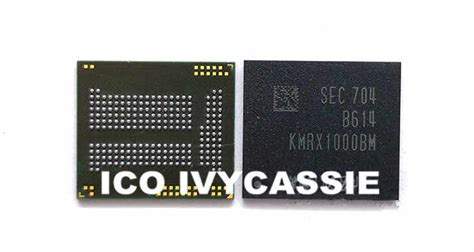 Kmrx1000bm B614 Emmc 323 32gb Emcp Nand Flash Memory Ic Chip Bga221