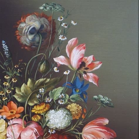 Unknown Dutch Style Floral Still Life At 1stdibs