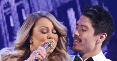 Mariah Carey Bryan Tanaka Kiss Mariahs World Preview