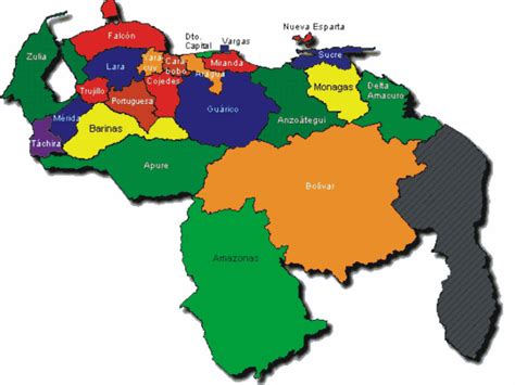 Puzzle De Aprendiendo GeografÍa De Venezuela Rompecabezas De