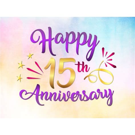 Happy 15th Anniversary Svg Files For Cricut Crystal Wedding Fifteen