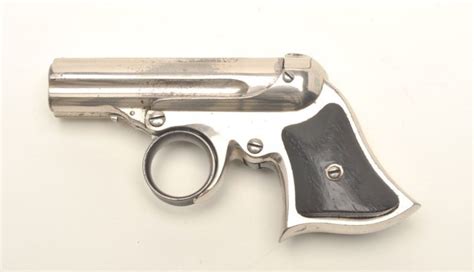 Remington Elliot 5 Shot Derringer 22 Caliber 3 Barrels Nickel