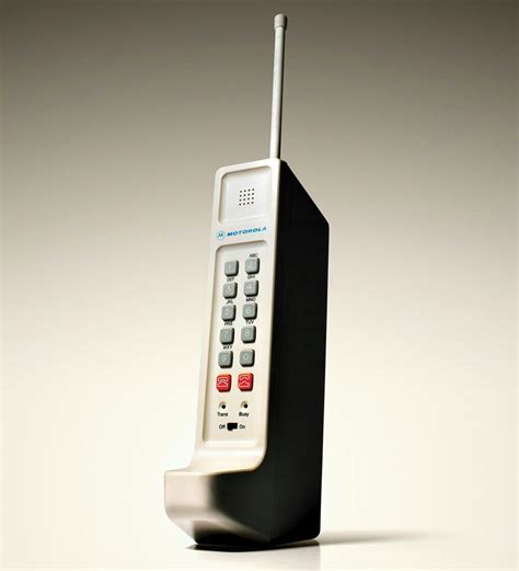 This Is Worlds First Mobile Phone Which Made By Motorola In 1973 In