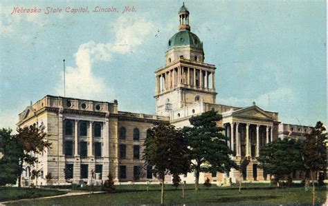 Throwback Thursday Old Nebraska State Capitol Building Circa 1909