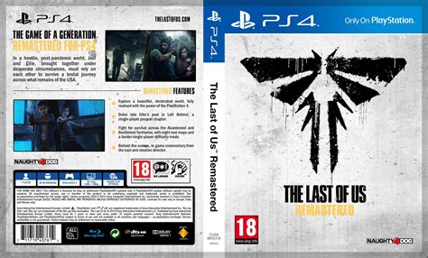 The Last Of Us Remastered And Part Ii Matching Custom Cover Set R
