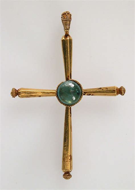 Pendant Latin Cross Byzantine Byzantine Gold Latin Cross Ancient