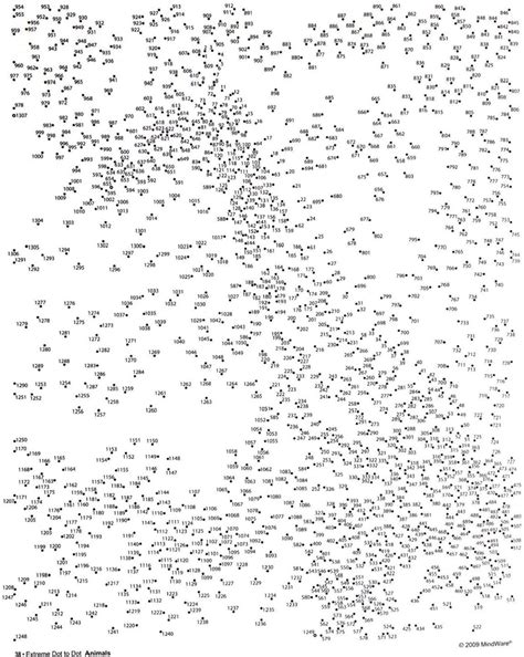 Extreme Dot To Dot Printables