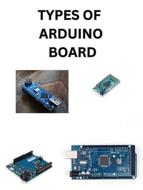 Types Of Arduino Boards Knowledge Hub