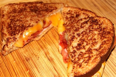 Bacon Tomato Grilled Cheese Needles And Know How