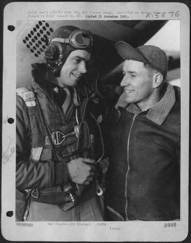 Major Clarence E Bud Anderson 363rd Fighter Squadron 3 Flickr