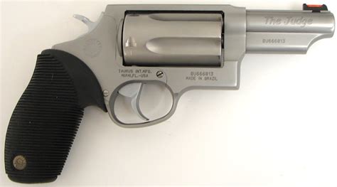 Taurus 410 45lc410 Gauge Revolver Stainless Judge With 2 12