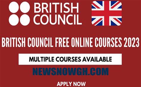 2023 Free Uk Certificate British Council Online Courses