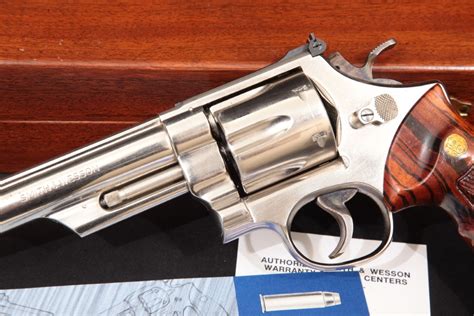 Smith And Wesson Sandw Model 29 2 The 44 Magnum Nickel 8 38 Pinned Sa