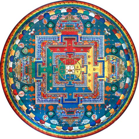 Mandala 17 Ocean Of Mandalas Tibetan Mandala Art Tibetan Mandala