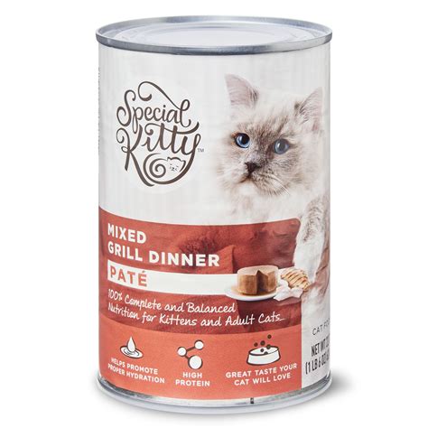 Special Kitty Pate Wet Cat Food Mixed Grill Dinner 22 Oz