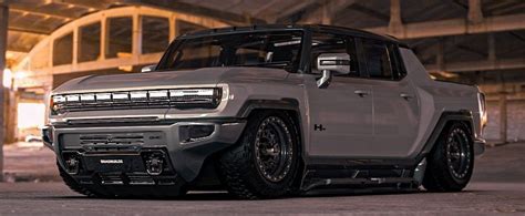 Gmc Hummer Ev Gets Duramax Swap And Air Suspension In Unofficial