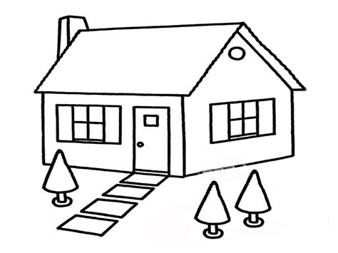 Download now gambar rumah minimalis untuk mewarnai places to visit rumah. Mewarnai Gambar Rumah Untuk Anak