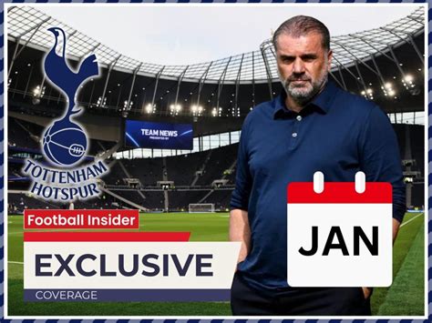 Tottenham Two Man January Signing Plan Revealed Sources