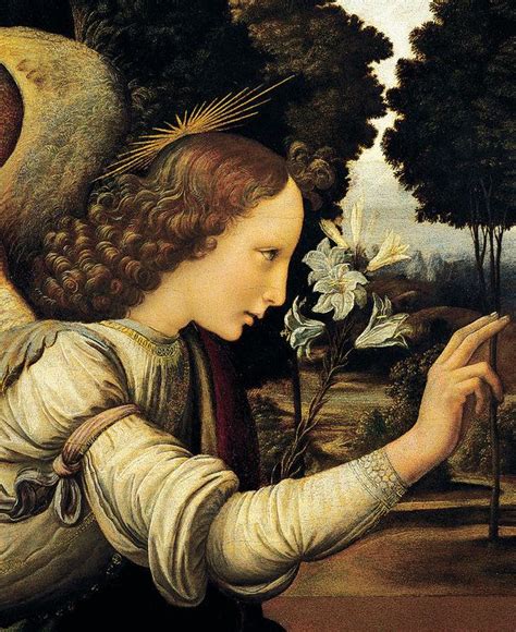 Angel Art Print By Leonardo Da Vinci Da Vinci Painting Angel Art
