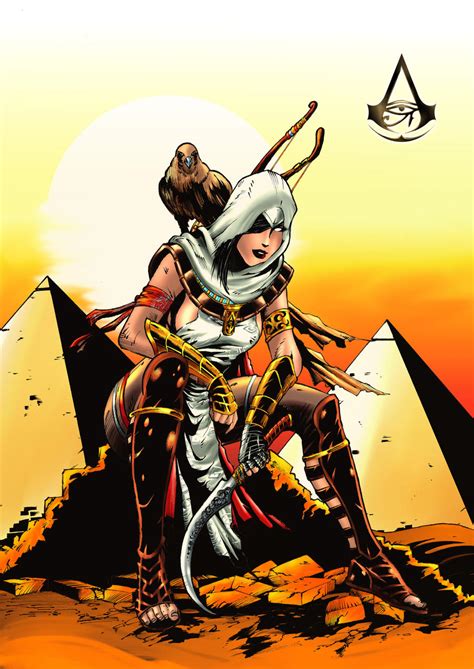 Assassins Creed Origins Fan Art Female Bayek By Abe7280 On Deviantart