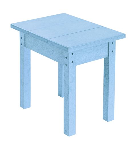 Generations Sky Blue Small Side Table From Cr Plastic T01 12