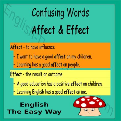 Pin By English The Easy Way On Confusing English Words Confusing