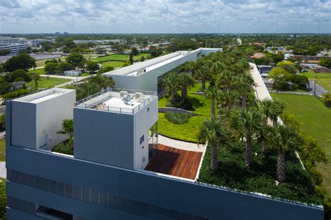 Green Roof Tropical Garden Miami By Savino Miller Design Studio