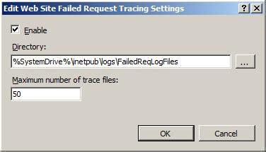 Troubleshooting Failed Requests Using Tracing In Iis Microsoft Learn