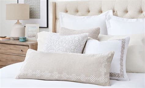 Style Your Bed With Decorative Pillows Bedroom Makeover White