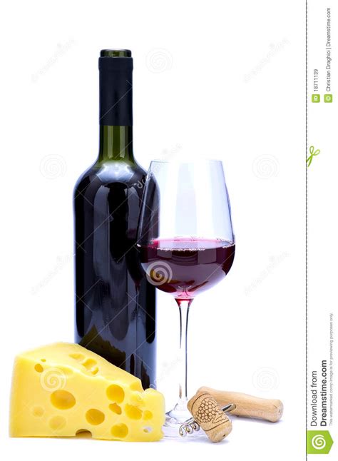Red Wine And Cheese Royalty Free Stock Images Image
