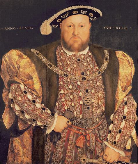 Portrait Of Henry Viii 1491 Painting By Hans Holbein The Younger Pixels