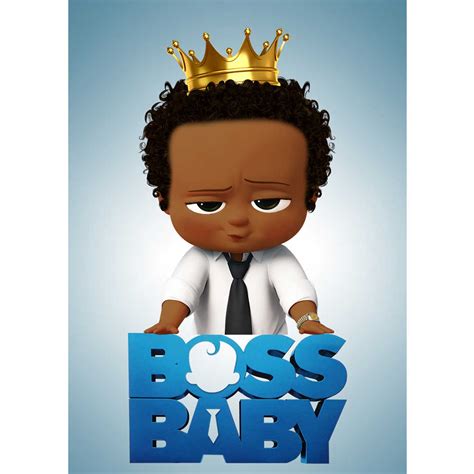 Black Boss Baby Logo