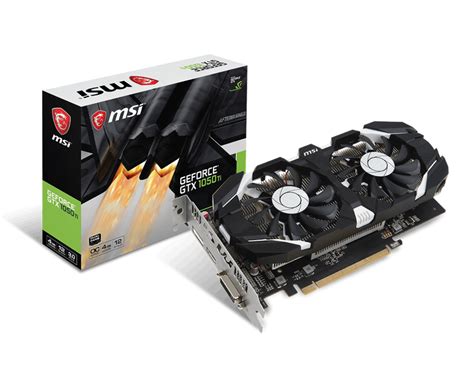 Specification Geforce Gtx 1050 Ti 4gt Ocv1 Msi Global The Leading