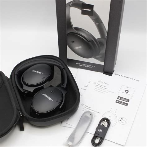 美品 Bose Quietcomfort 45 Headphones ワイヤレスヘッドホン ノイズキャンセリング ボーズ 本体