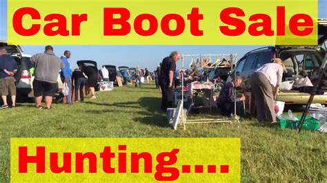 A car boot organiser can be an easy way to keep your boot tidy and ensure everything's in the proper place for whenever you might need something. Car Boot Sale footage - Hunting for bargains... - YouTube