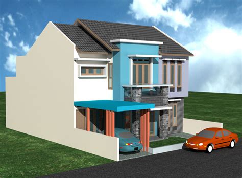 Namun, untuk gaya interior didalamnya adalah minimalis modern dengan konsep open space antara dapur dan ruang. Kombinasi Cat Rumah Hijau Dan Abu Abu - Sekitar Rumah
