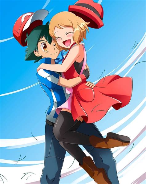 Ash X Serena Amourshipping Day By Bicoitor On Deviantart Ash Y Serena