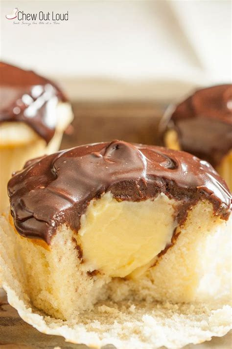 These boston cream pie cupcakes are to die for! Boston Cream Cupcakes | Chew Out Loud | Recipe | Boston ...