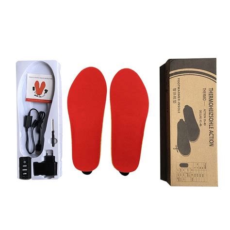 Remote Control Heated Insoles Soles Electric Foot Power Day Sale