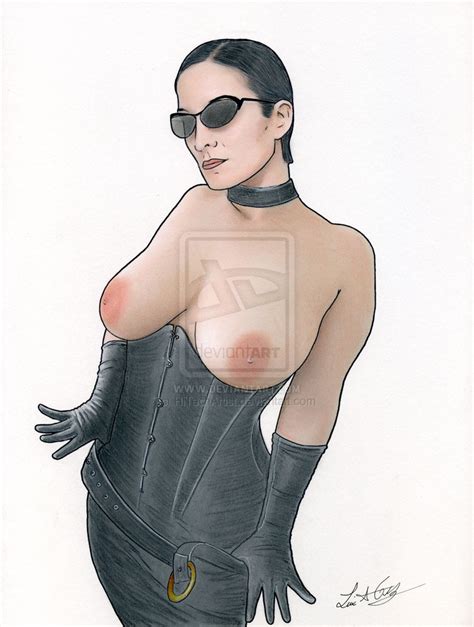 Rule 34 Carrie Anne Moss Celebrity Hitechartist Sunglasses Tagme The
