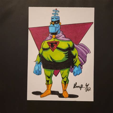 Frankenstein Jr 5x7 Sketch Card In Kelly Powerss My Art Comic Art
