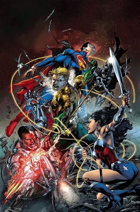 Justice league team dc comics superman batman team wallpaper dc universe marvel dc geek stuff bloom. Justice League Loses Jim Lee, Gains Ivan Reis in January