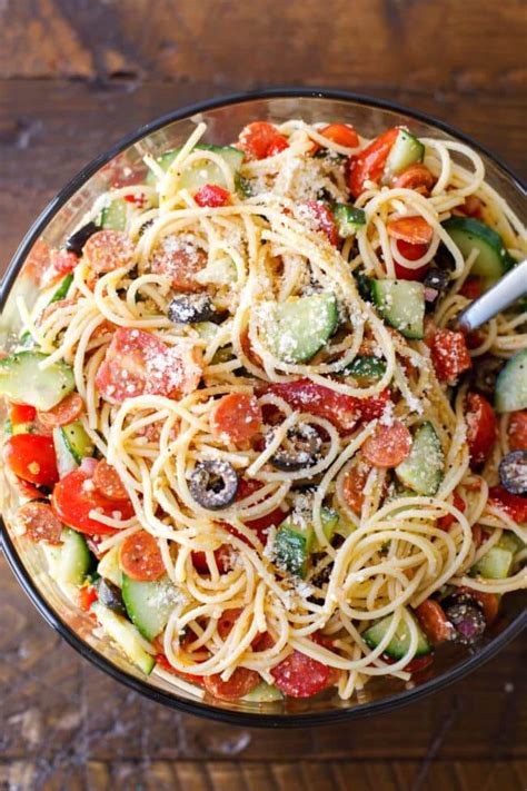 However we use a nice amount of italian dressing to spice everything up. Party Summer Salads To Amaze Your Guests - Easy and ...