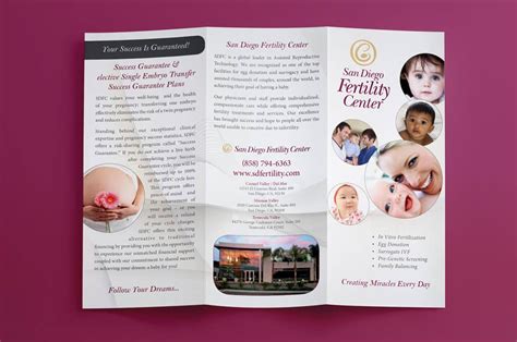 Get To Know San Diego Fertility Center Egg Donor And Ivf Brochure San Diego Fertility Center