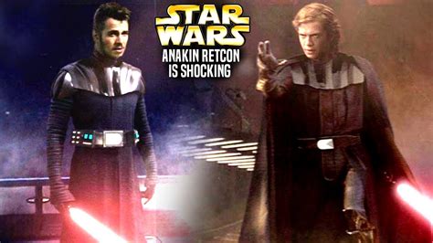 the anakin skywalker retcon is shocking star wars explained youtube