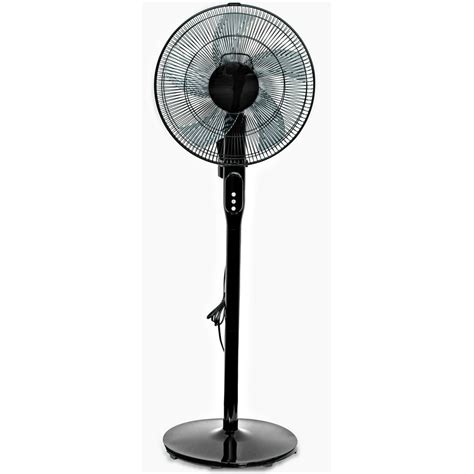 Pelonis 16 Adjustable Oscillating Quiet Pedestal Fan With Digital