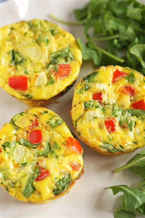 Healthy Veggie Egg Muffins Eat Yourself Skinny